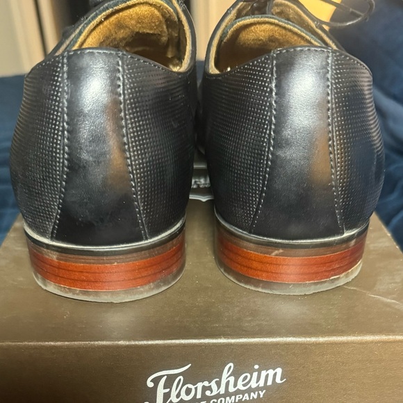 Florsheim Kierland Plain Toe Oxfords Black Size 10 - Picture 12 of 12
